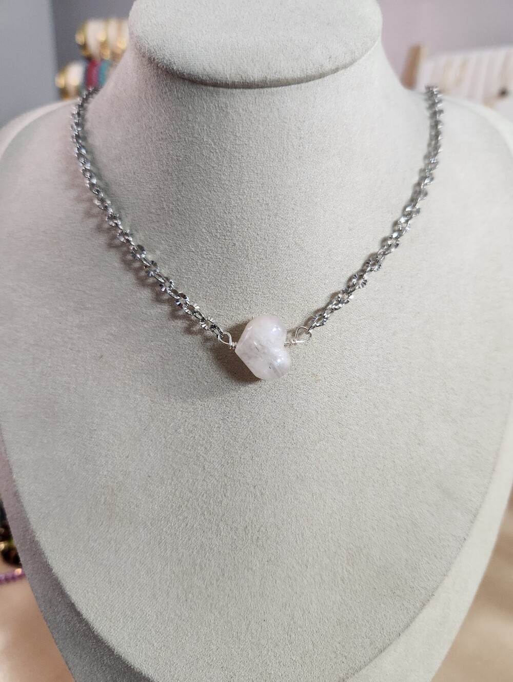 Handmade Moonstone Necklace